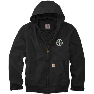 Fern Creek High Power Rifle Range - Carhartt® Washed Duck Active Jac - CT104050 (White Logo) Embroidery