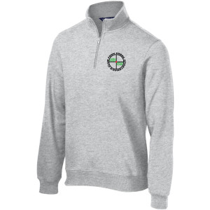 Fern Creek High Power Rifle Range - Sport-Tek® 1/4-Zip Sweatshirt - ST253 (Black Logo) Embroidery