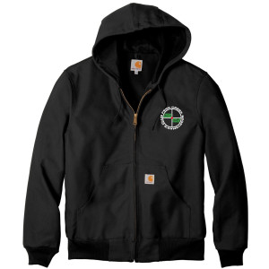 Fern Creek High Power Rifle Range - Carhartt ® Thermal-Lined Duck Active Jac - CTJ131 (White Logo) Embroidery