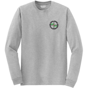 Fern Creek High Power Rifle Range - Gildan® - DryBlend® 50 Cotton/50 Poly Long Sleeve T-Shirt - 8400 (Black Logo) DTF