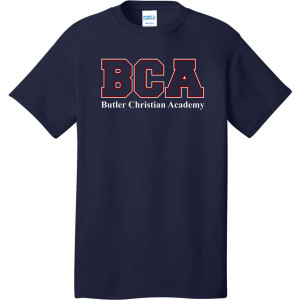 PC54 Navy SS Cotton Tee (ADULT)