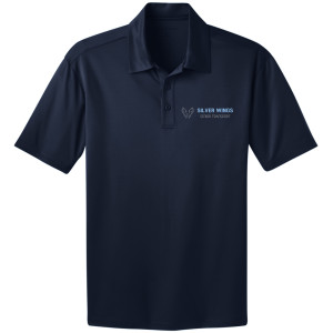 NAVY - PORT AUTHORITY® SILK TOUCH™ PERFORMANCE POLO