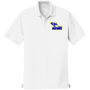 K110 White Dri-fit Polo