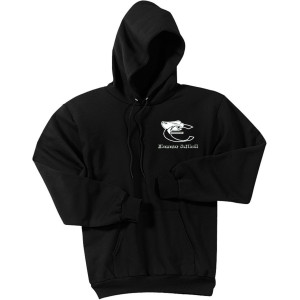 PC78H Black Adult Hoodie
