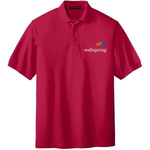 Port Authority® Silk Touch™ Polo - K500 (White Rainbow Logo)
