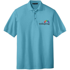 Port Authority® Silk Touch™ Polo - K500 (Black Rainbow Logo)