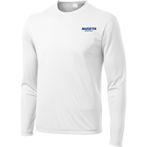 MC BALL UNISEX LS 100% POLY TEE