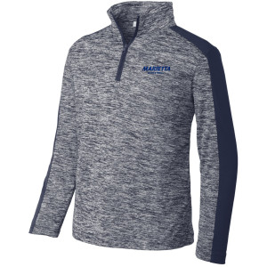 MC BBALL YOUTH COLORBLOCK THIN 1/4 ZIP