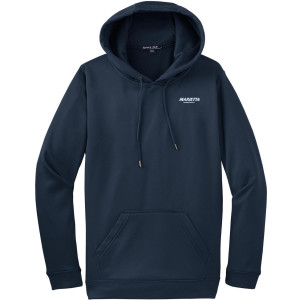 MC BBALL UNISEX WICKING HOODED PULLOVER