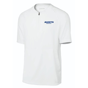 MC B-BALL HALF ZIP SHORT SLEEVE