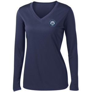 TRT LADIES LONG SLEEVE 100% POLY TEE