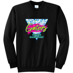 Port & Company® Core Fleece Crewneck Sweatshirt - PC78 (90's Gators Logo)