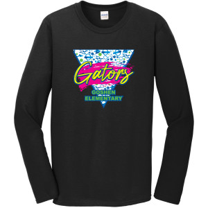 Gildan Softstyle® Long Sleeve T-Shirt - 64400 (90's Gators Logo)