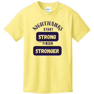 PC54Y Youth Nighthawks Tee Yellow