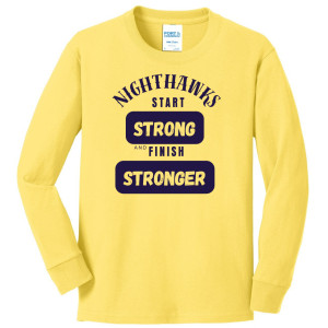 PC54YLS Youth Nighthawks Tee Yellow
