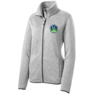 L232 Ladies Sweater Fleece Jacket