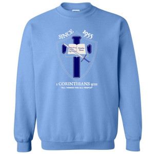 BBB 70TH ANNIVERSARY on Adult Crewneck Sweatshirt