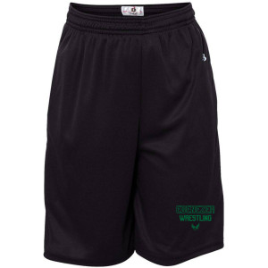 BG2119 Black Dri-fit Shorts (YOUTH)