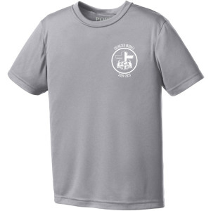 PC380Y Silver Dri-fit Tee (YOUTH)