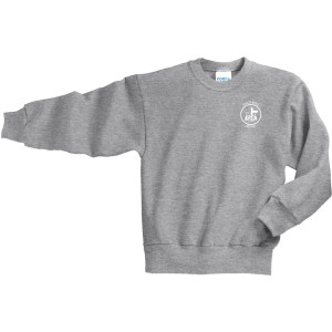 PC90Y Ath Heather Sweatshirt (YOUTH)