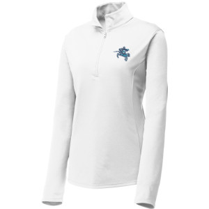 PCES LADIES Moisture Wicking lightweight 1/4 zip