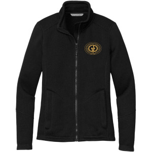 Ladies Arc Collared Sweater Jacket