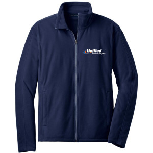 Port Authority® Microfleece Jacket - F223 (White Logo)