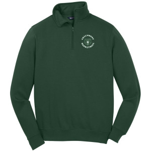 Grizzlies EMB ADULT 1/4 zip Sweatshirt