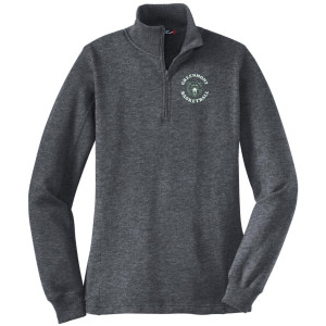 Grizzlies EMB LADIES 1/4 zip Sweatshirt