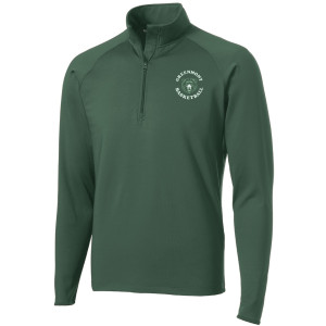 GRIZZLIES EMB ADULT 1/4 ZIP Stretch Pullover