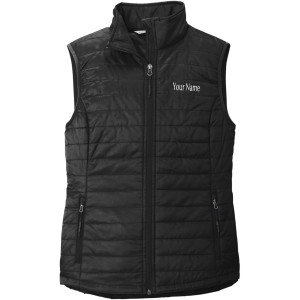Customizable Women's Puffer Vest