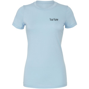 Customizable Women's Fit T-Shirt - Black Imprint