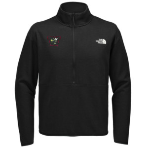 Bee on W TNF Double-Knit 1/2-Zip Fleece