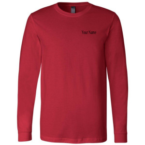 Show Dad Long Sleeve Shirt Black Imprint