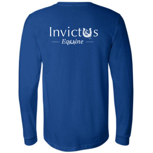 Invictus Long Sleeve Shirt White Imprint