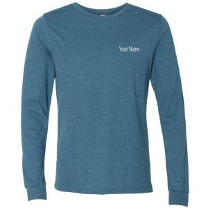 Show Team Long Sleeve Shirt White Imprint