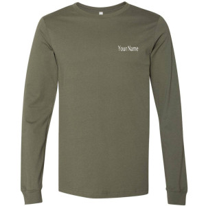 Barn Dad Long Sleeve Shirt White Imprint