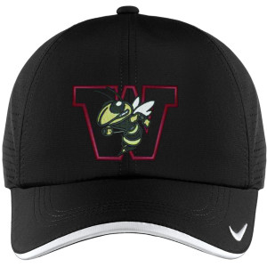 WHS Bee on WV Nike Swoosh Perf Cap