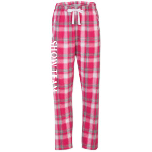 Pink Sophia Show Team Women's Plaid Pants