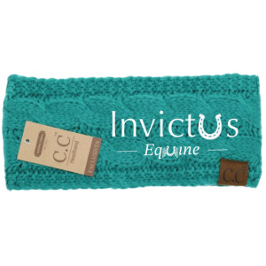 Sea Green Embroidered C.C. Head Wrap