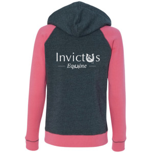 Pink Invictus Baseball Tee