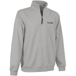 Barn Mom Gray Quarter Zip