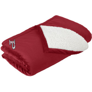 PHS P with arrows EMB on Sherpa Blanket