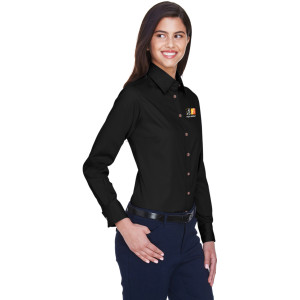Pizzo Group Ladies Long Sleeve Button Down