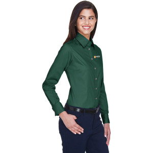 Pizzo Native Plant Nursery Ladies Long Sleeve Button Down