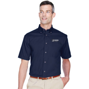 Pizzo & Associate Navy Button Down