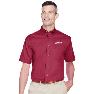 Pizzo & Associate Wine Button Down