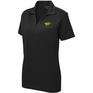 LST640 Ladies Black or Green Polyester Polo