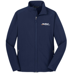 Port Authority® Core Soft Shell Jacket - J317 (White Logo)