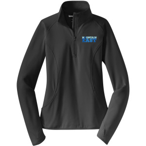 MEC LADIES Stretch 1/2 zip pullover